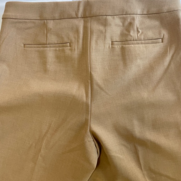 J.Crew Kate Carreman  Four-Season Stretch Tan Dress Pants – Size 16 - Picture 6 of 6